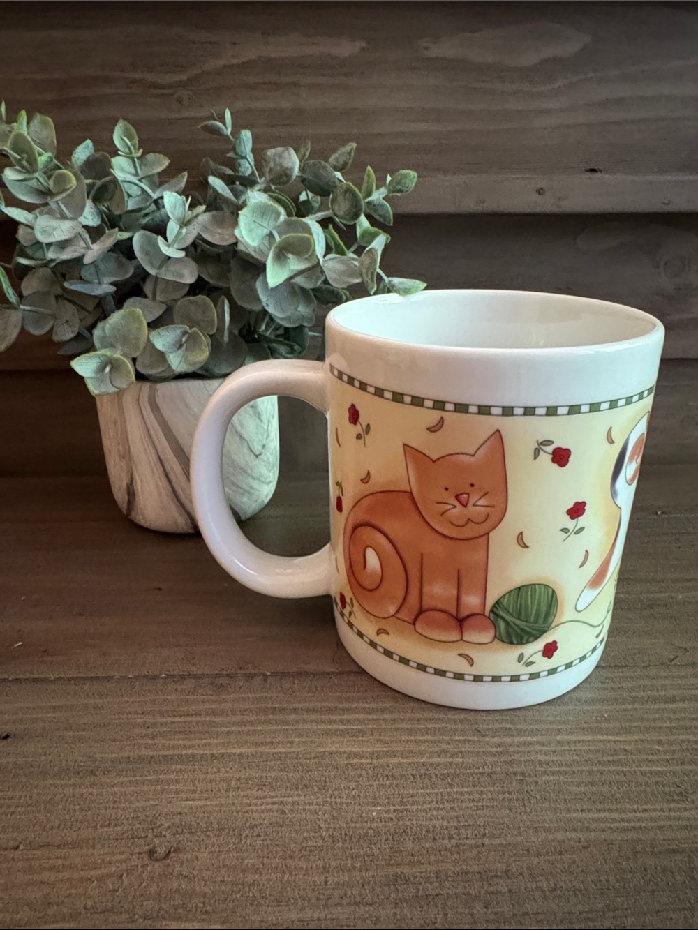Gooseberry Patch Cat Mug